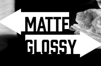 Matte of glanzende zeefdrukken maken